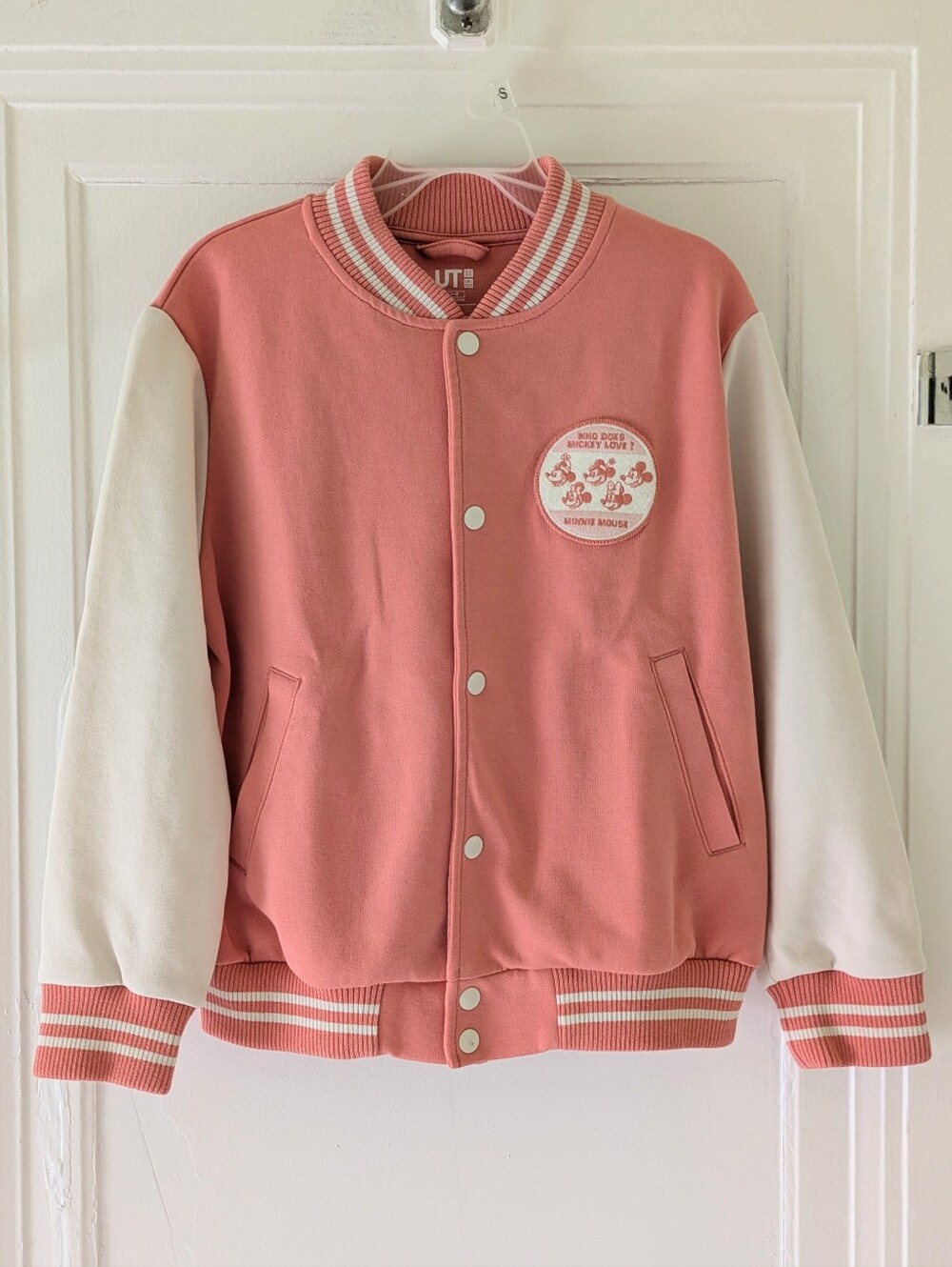 Uniqlo x Disney Minnie Mouse Varsity Jacket
